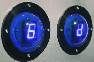 "Digital Numeric Relevator Mk XXXIV - Hexadecimal Blues" close up